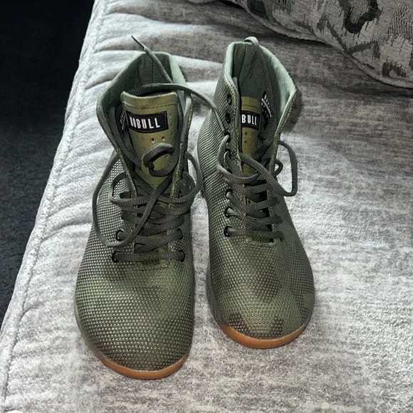 NOBULL Army Camo High Top Trainer - Picture 4 of 10